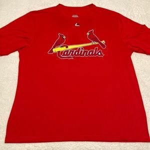 Majestic St. Louis Cardinals Yadier Molina polyester lightweight shirt Size XXL